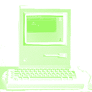 A Macintosh, 1-bit