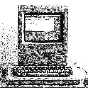 A Macintosh, 1-bit